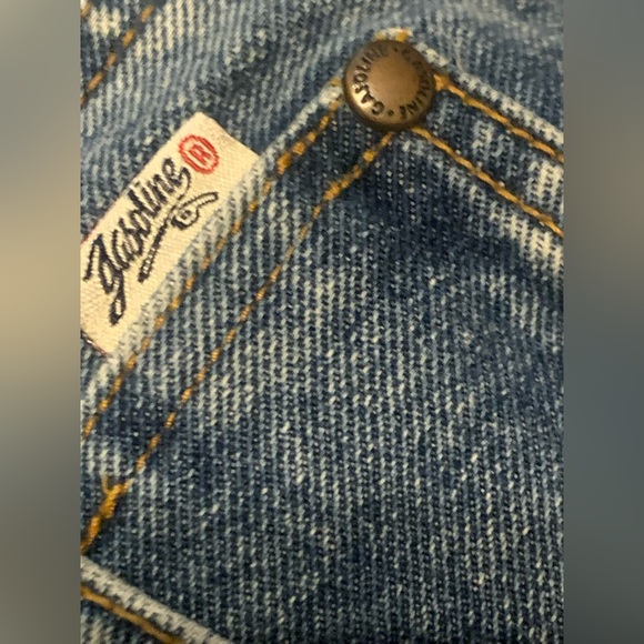 Vintage Gasoline ⛽️ Jeans Button Leg Size 29 - Picture 4 of 9